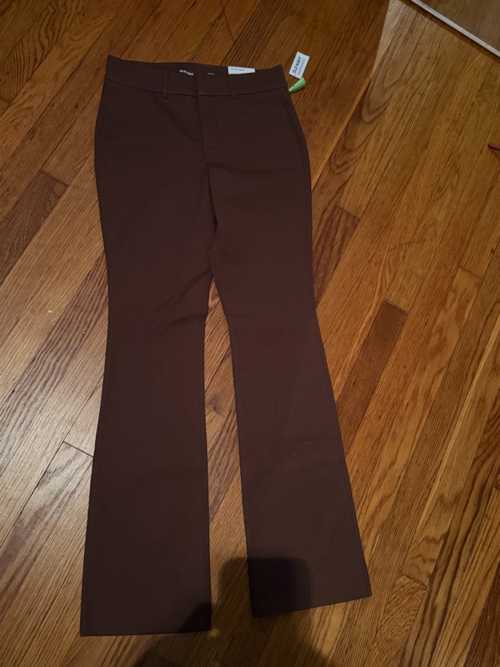 Old Navy Brown Pixie Flare Pants